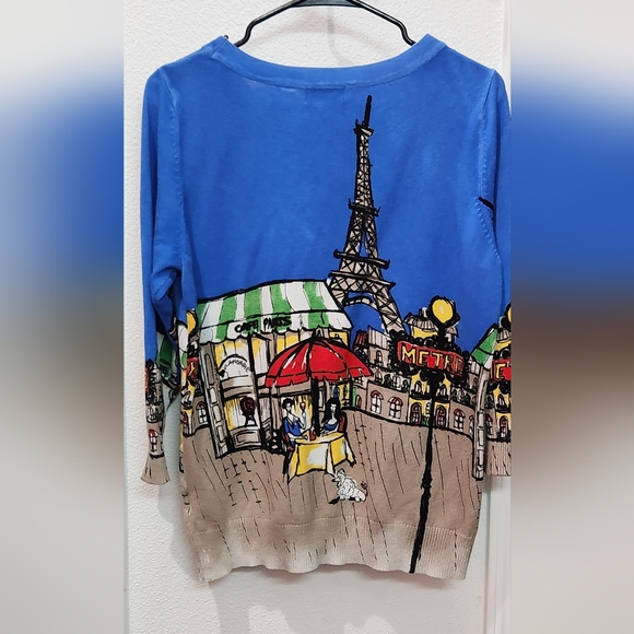 Joseph A. Cafe Paris poodle sweater - Picture 4 of 4